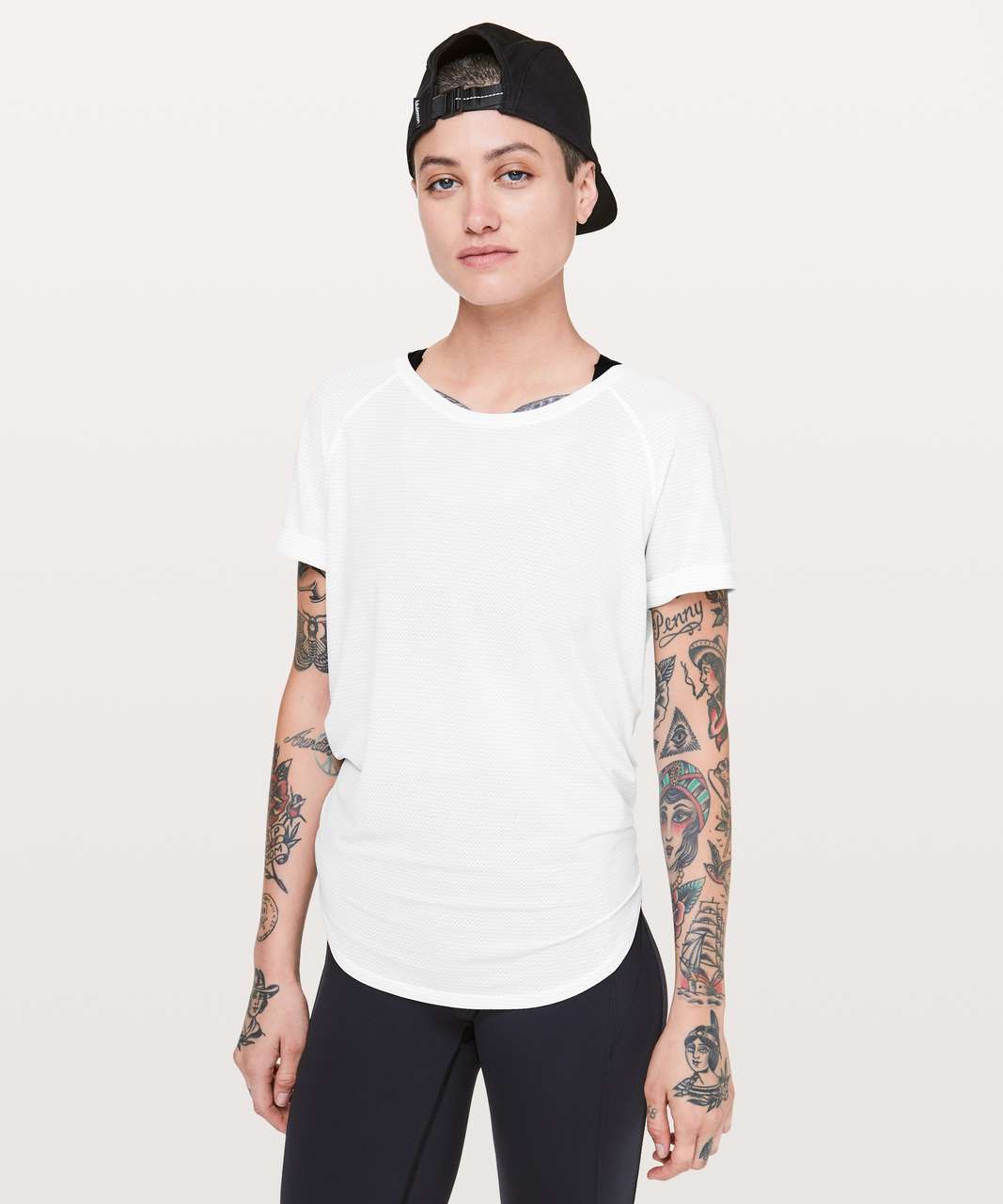 Modal Open Up Tie Back T-Shirt