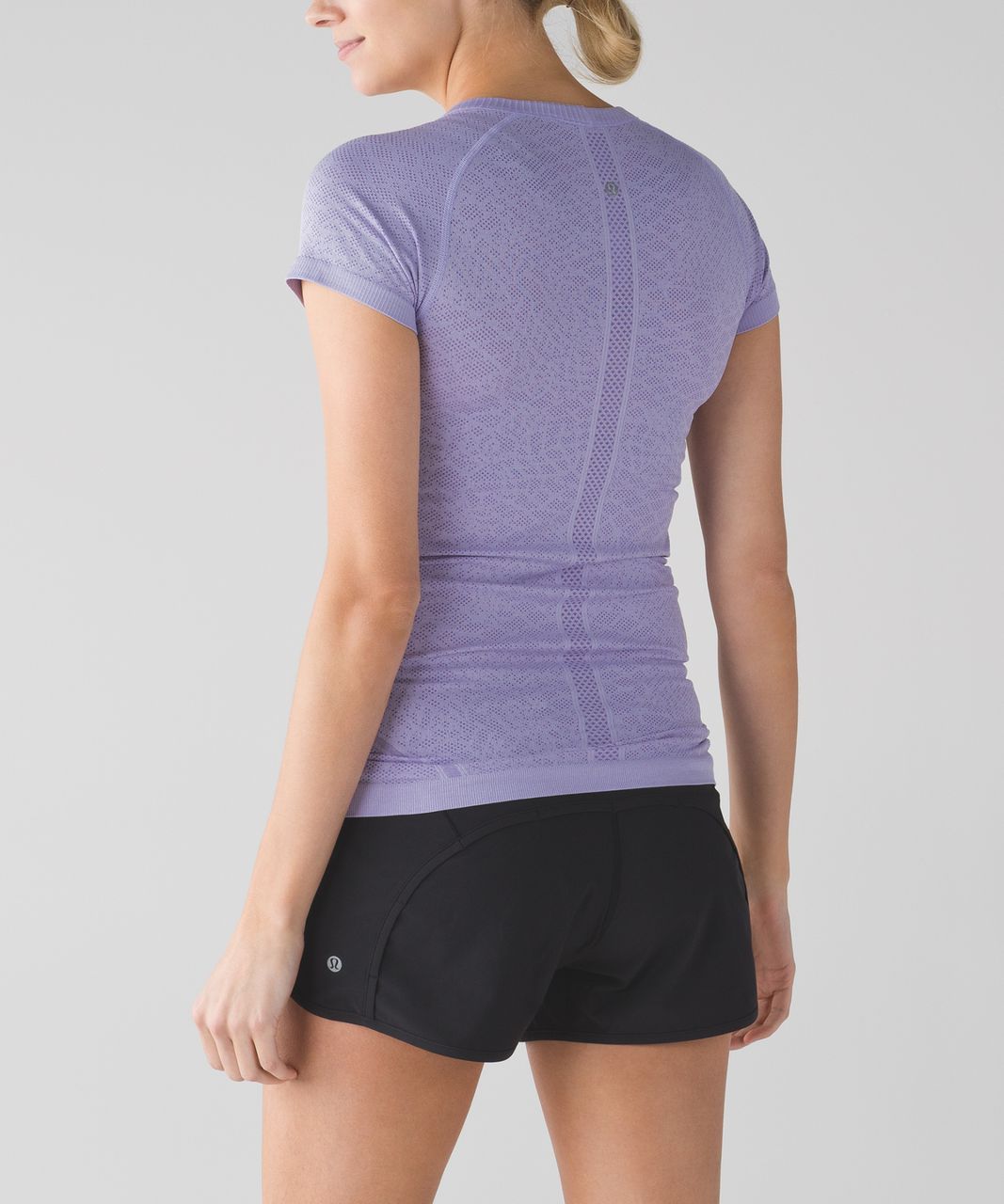 Lululemon Swiftly Tech Short Sleeve Crew - Heathered Lilac