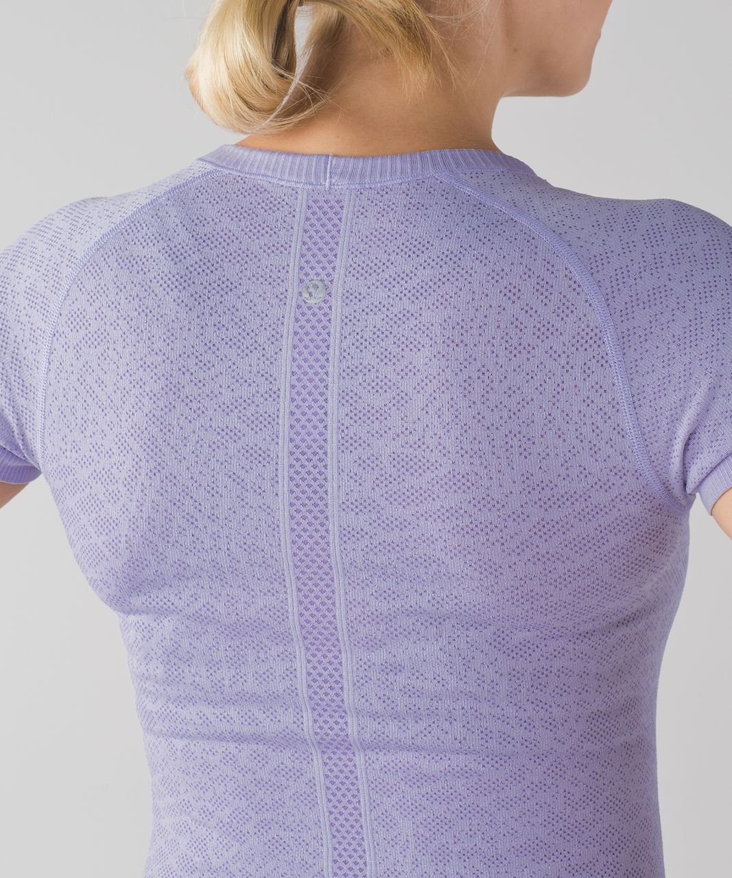 Lululemon Swiftly Tech Long Sleeve Crew - Heathered Power Purple - lulu  fanatics