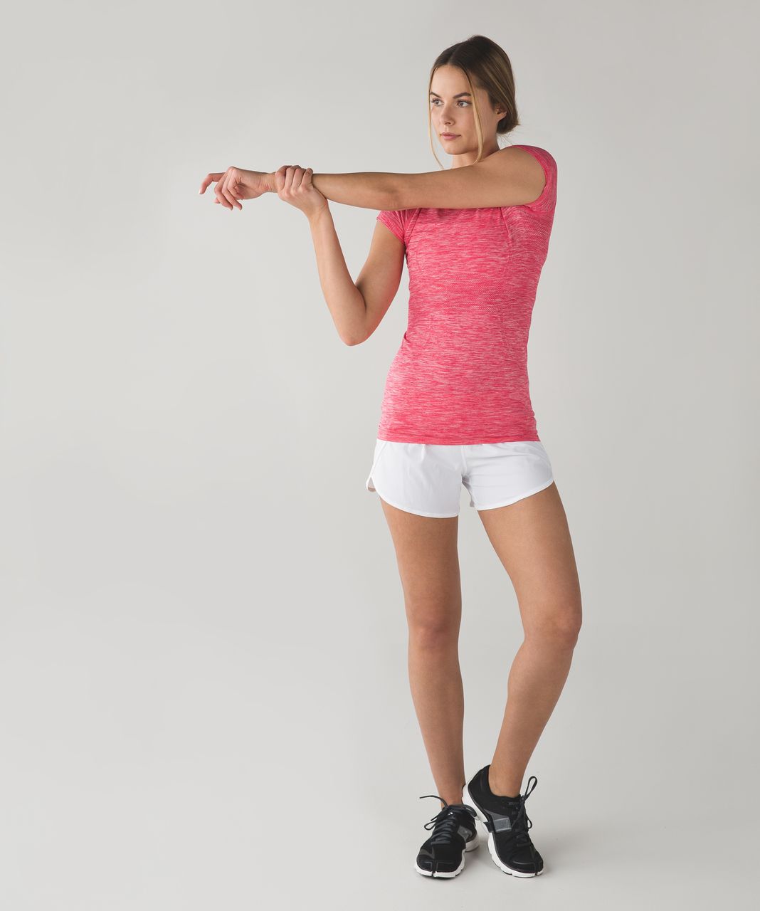 Lululemon Swiftly Tech Short Sleeve Crew - Heathered Boom Juice