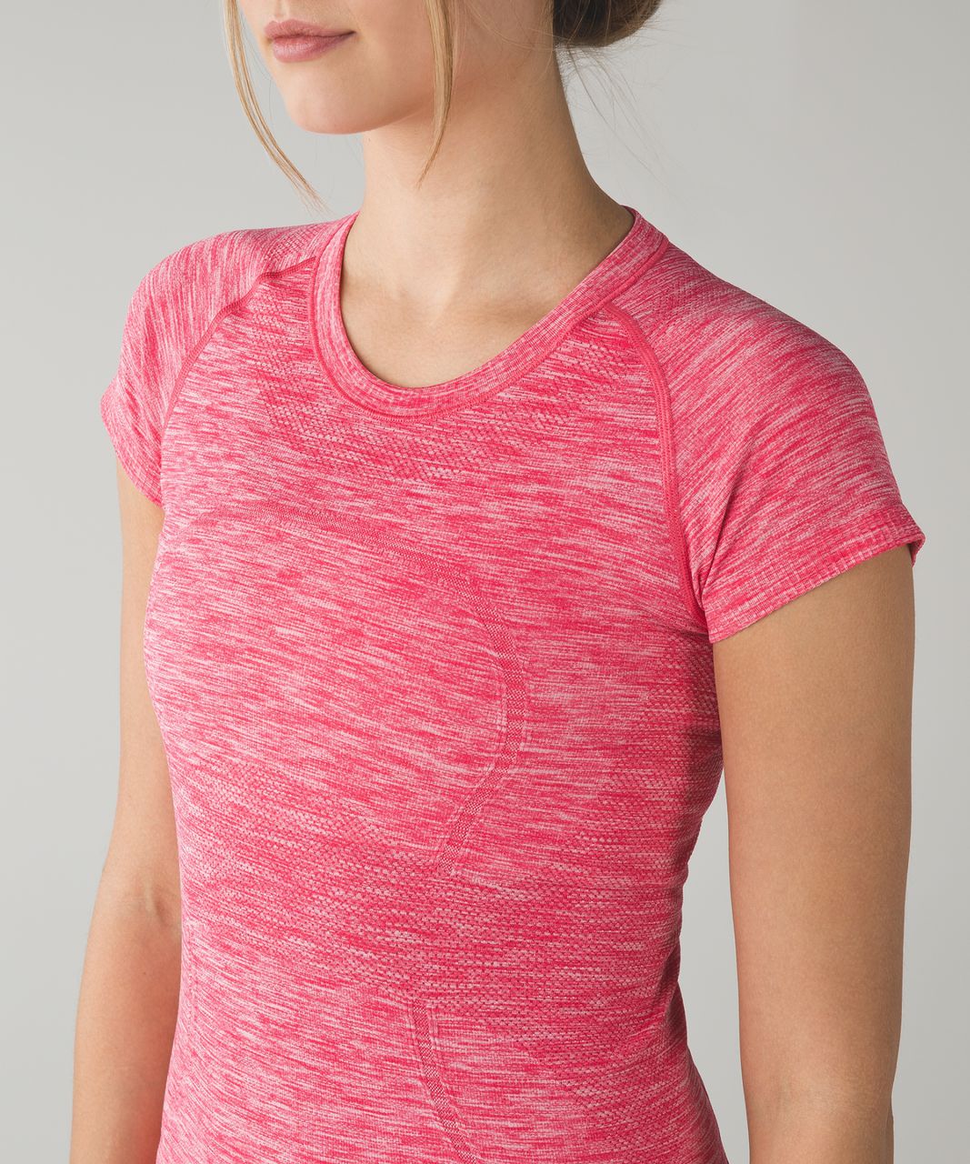 Lululemon Swiftly Tech Short Sleeve Crew - Heathered Boom Juice