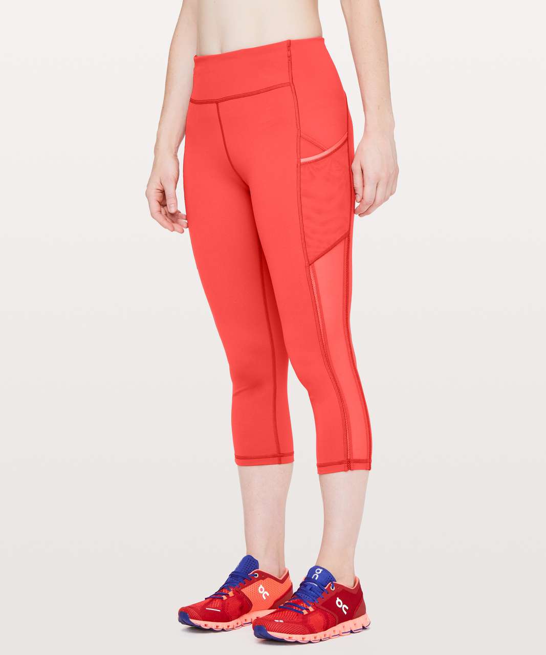 Lululemon Speed Up Crop *High Mesh 21" - Aries