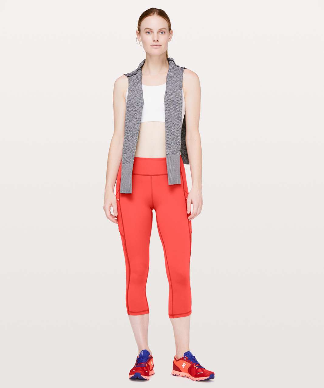 Lululemon Speed Up Crop *High Mesh 21" - Aries