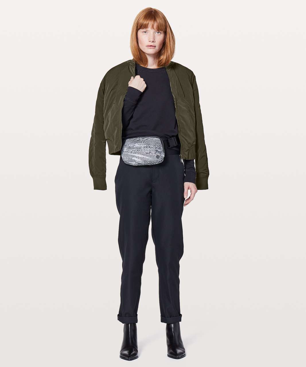 Lululemon Flip It & Reverse It Jacket - Dark Olive