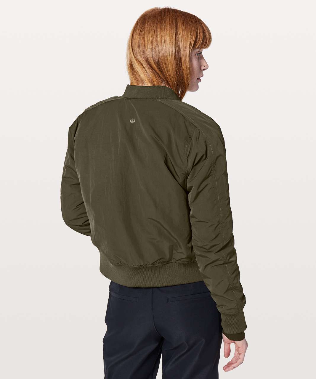 Lululemon Flip It & Reverse It Jacket - Dark Olive - lulu fanatics