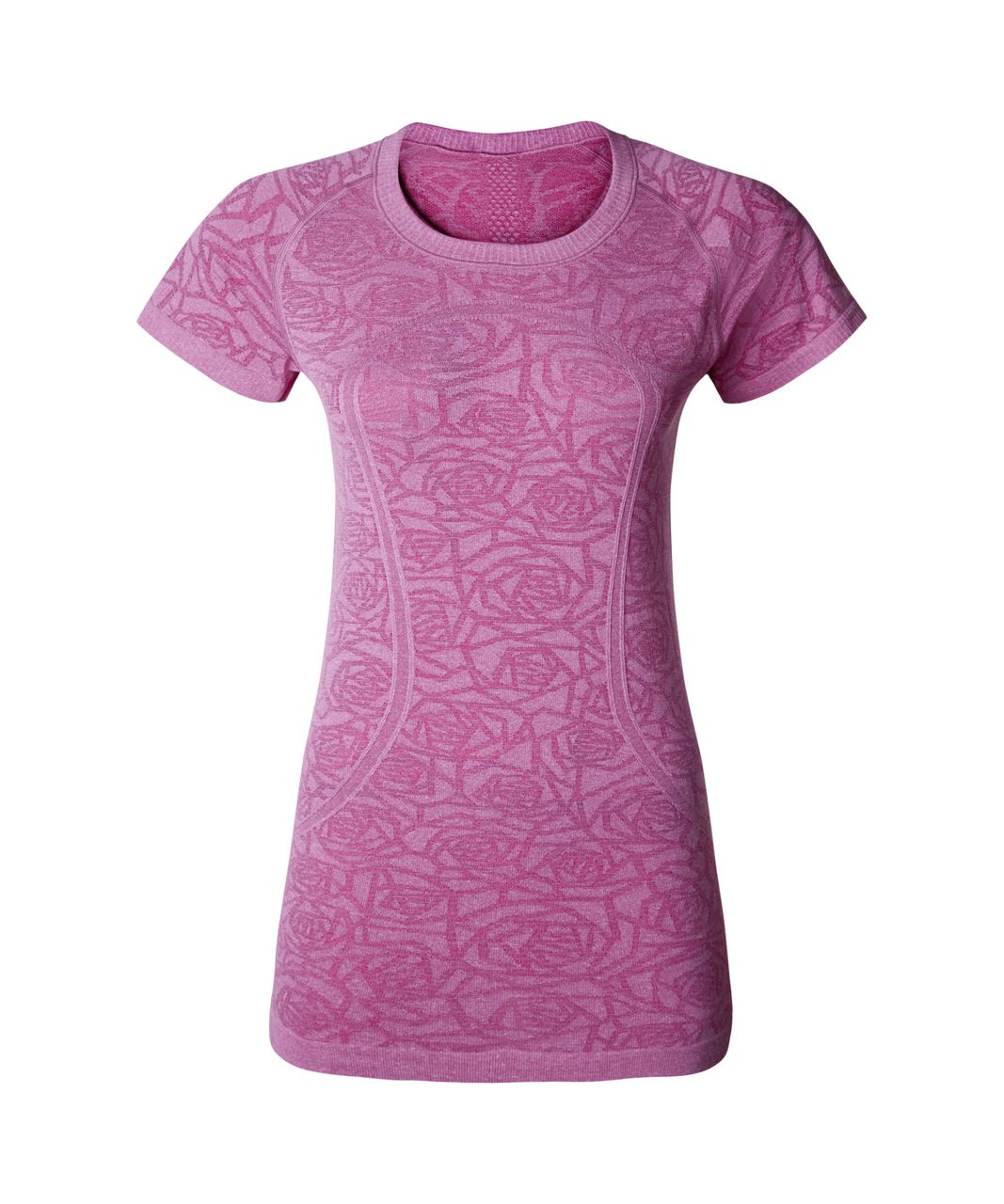 Lululemon Swiftly Tech Short Sleeve Crew - Heathered Regal Plum