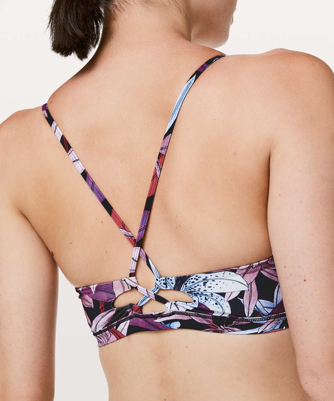 Lululemon Shoreline Top - Lush Lillies Multi / Black