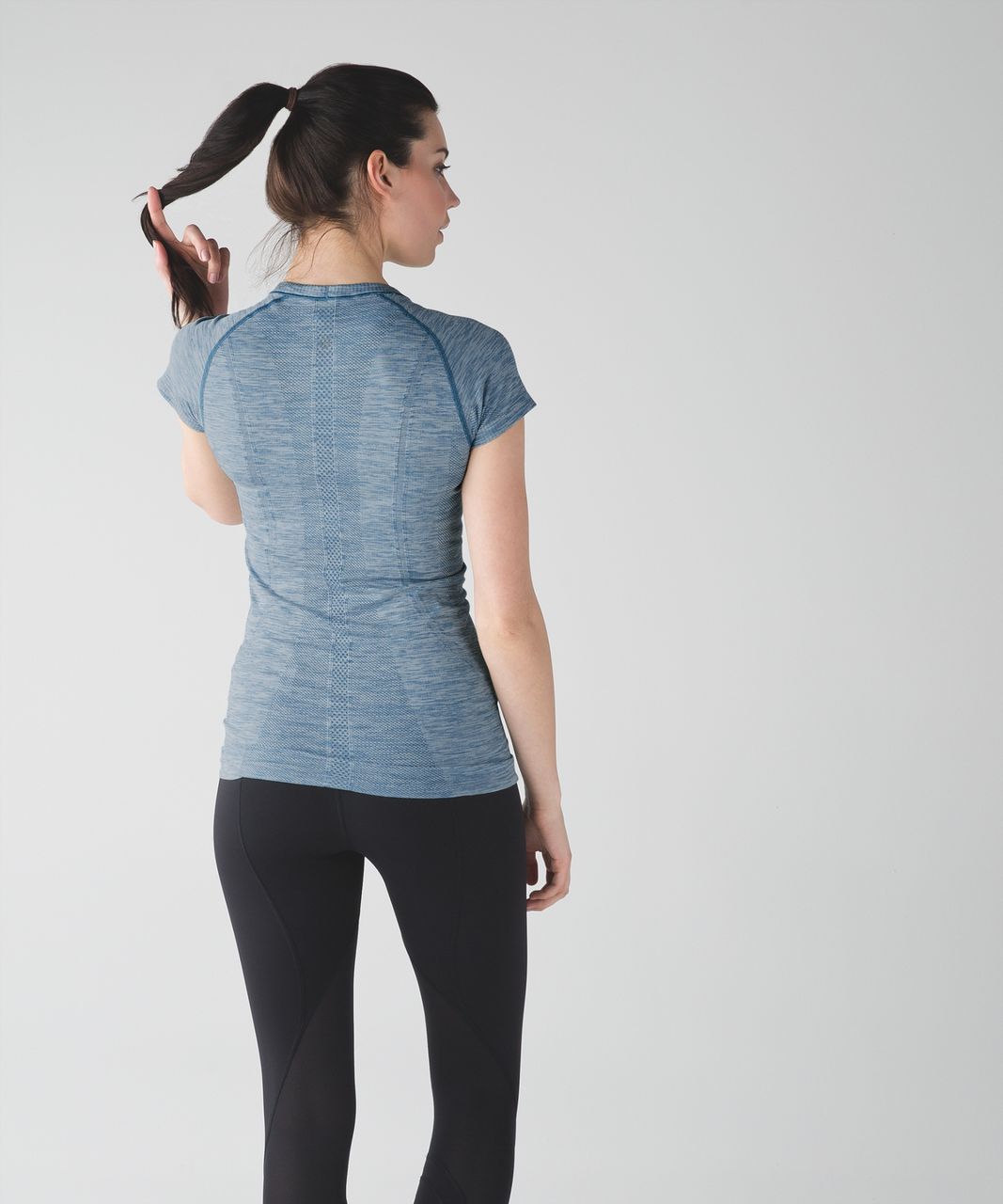 Lululemon Swiftly Tech Short Sleeve Crew - Heathered Tofino Teal