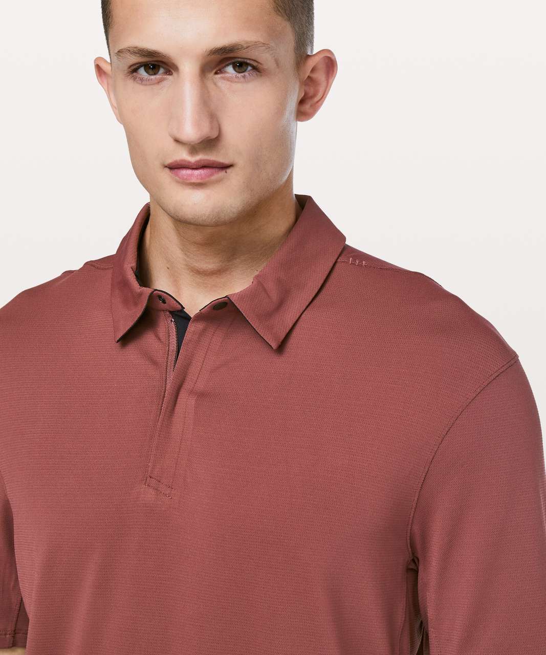 Lululemon Drysense Polo - Smoky Red