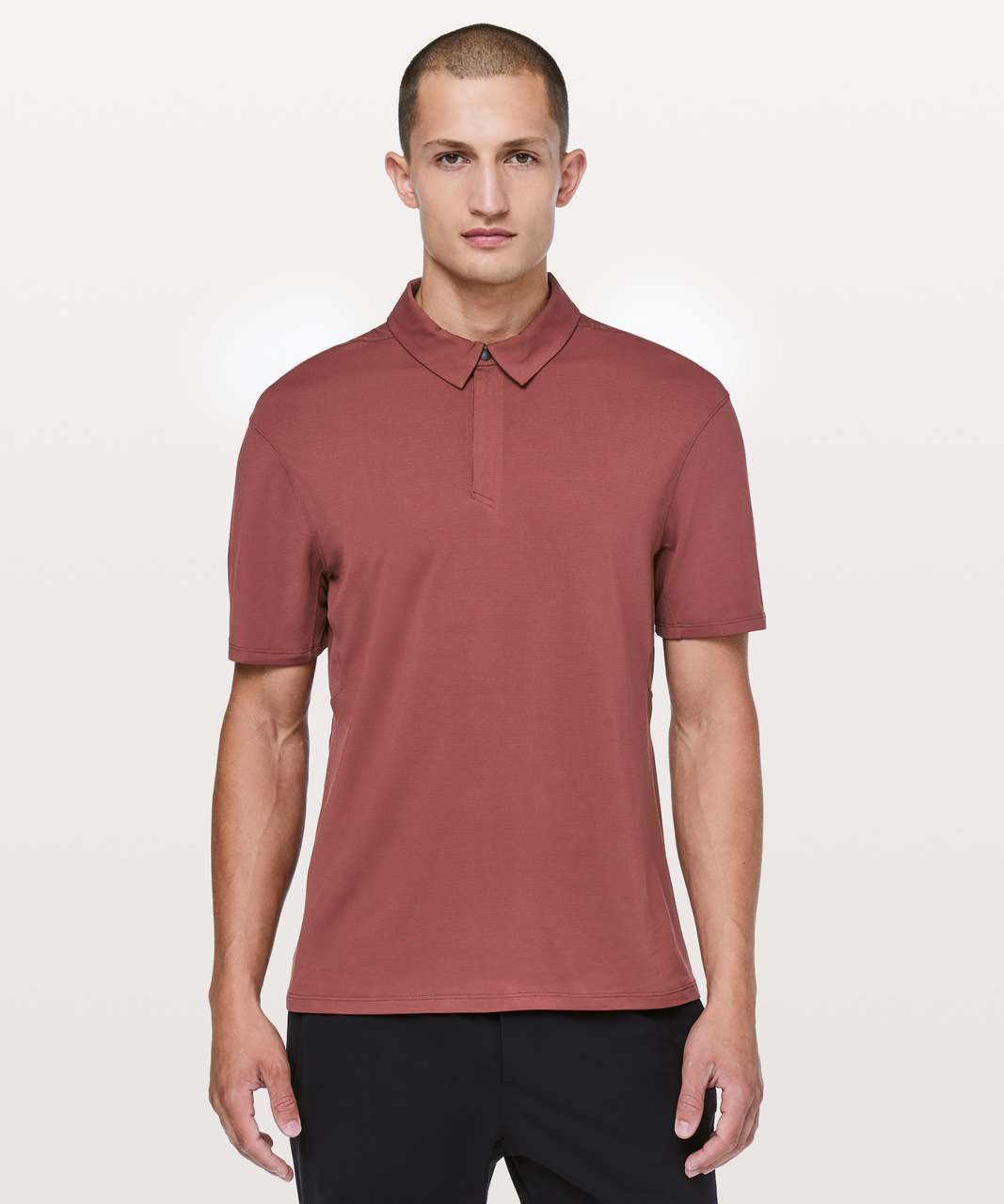 Lululemon Drysense Polo - Smoky Red