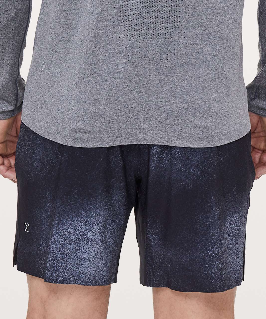 Lululemon Surge Short *6 Updated - Ocean Spray Ice Grey Black