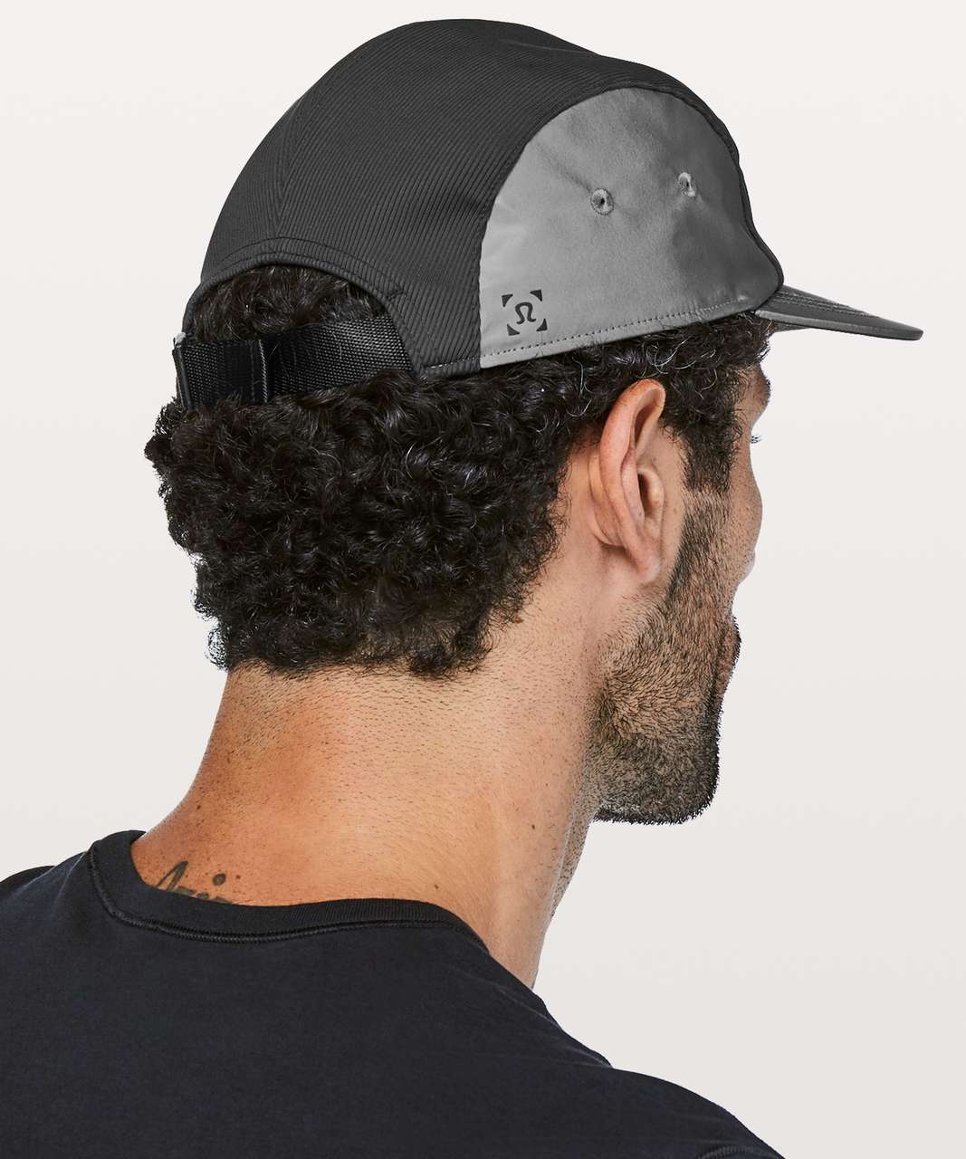 Lululemon City Streets 5-Panel Hat *Reflective - Black / Black Reflective