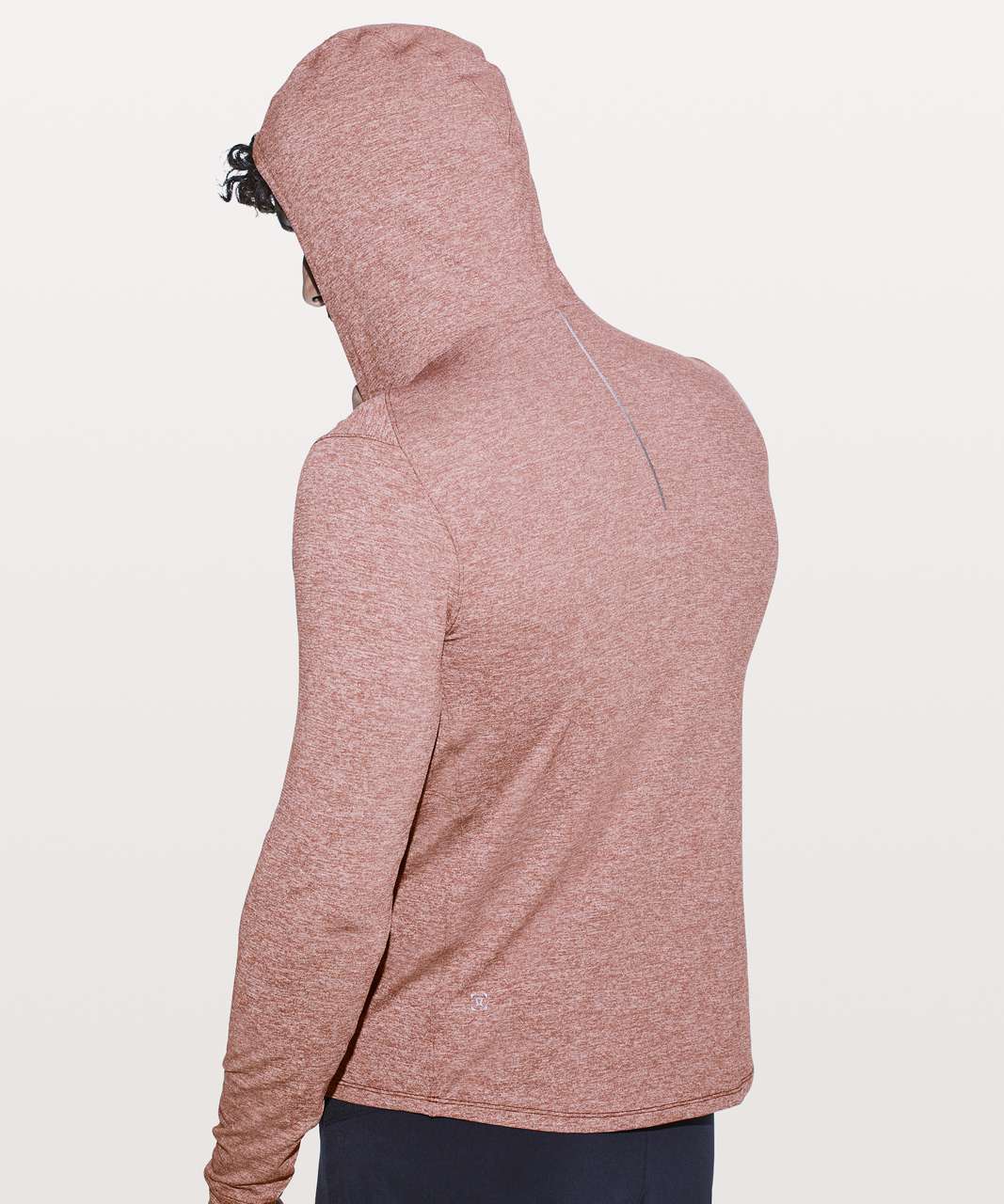 Lululemon Drysense Hoodie - Heathered Smoky Red