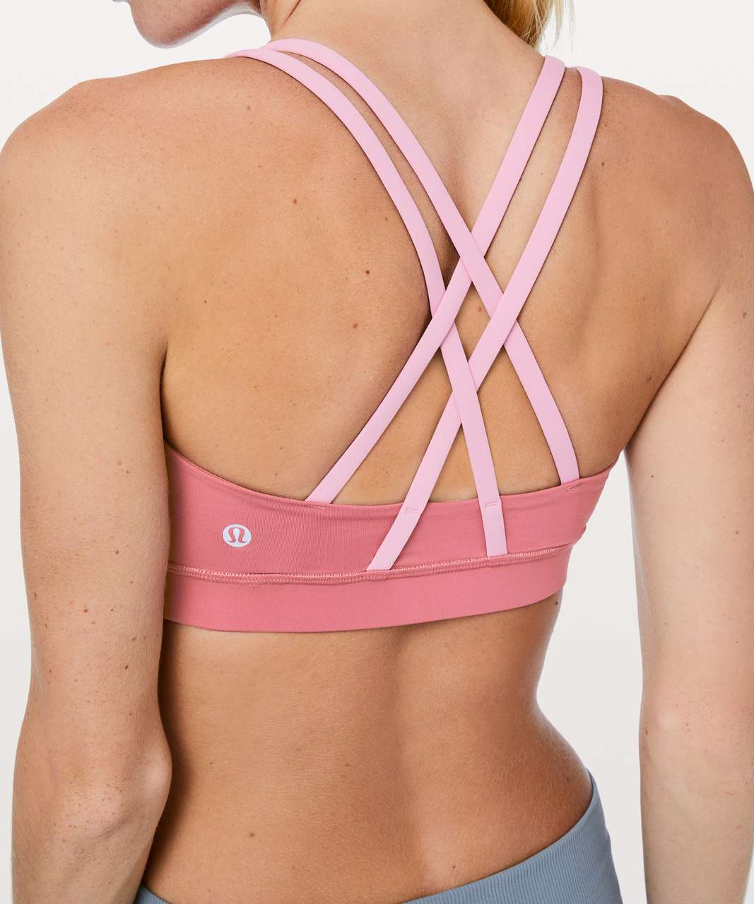 Lululemon Energy Bra - Cherry Tint / Rose Tea