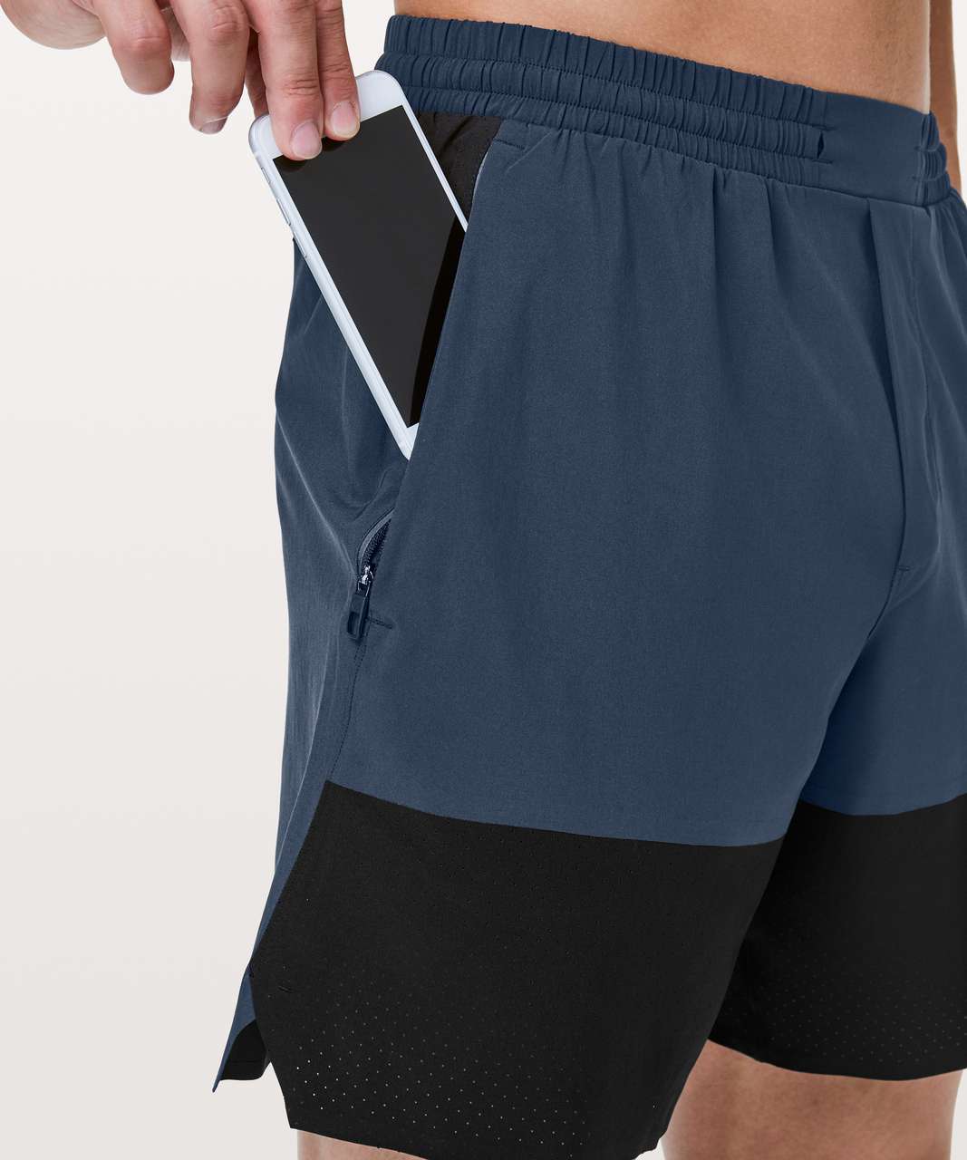 Lululemon Switch Up Short *7" - True Navy / Black