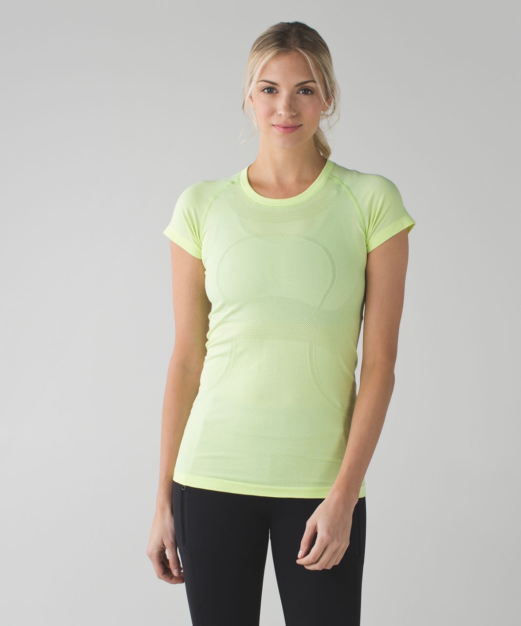 Lululemon Swiftly Tech Short Sleeve Crew - Heathered Ray