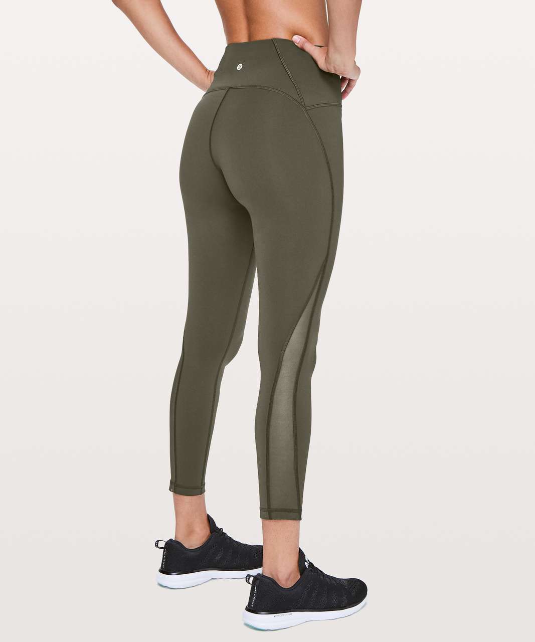 olive green lululemon leggings