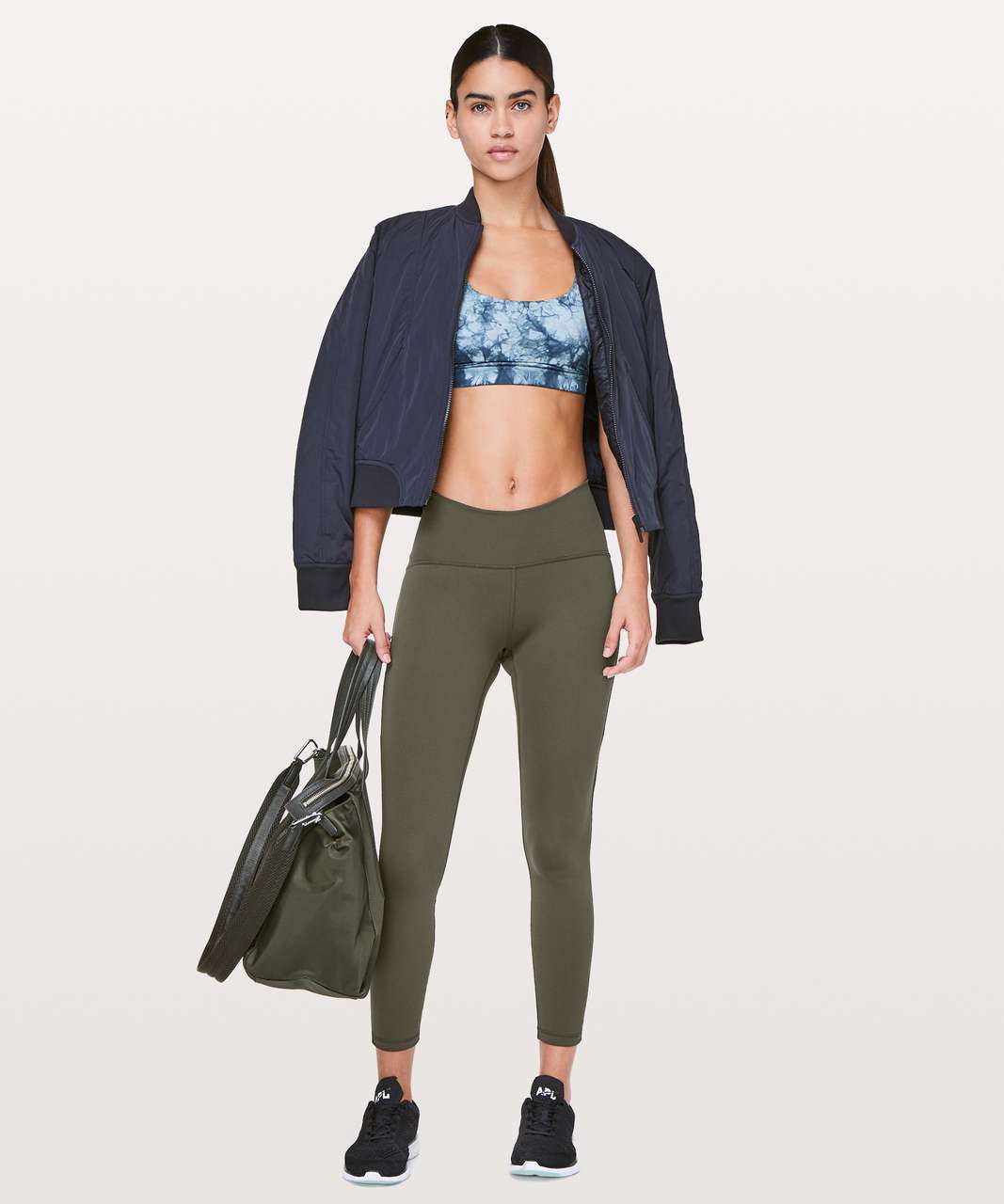 Lululemon Train Times 7/8 Pant *25" - Dark Olive