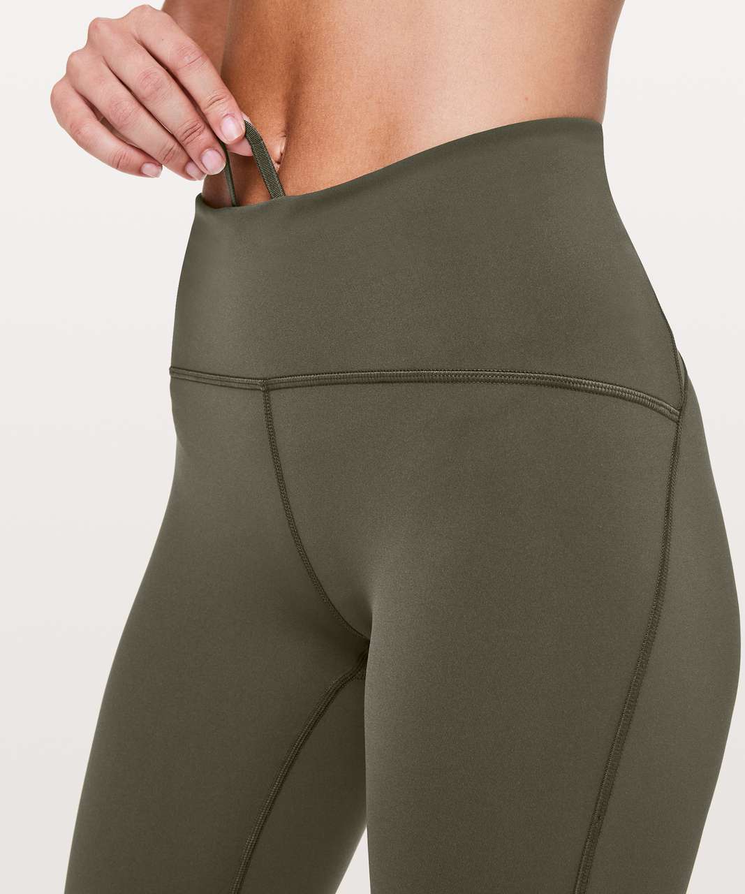 Lululemon Train Times 7/8 Pant *25 - Dark Olive - lulu fanatics