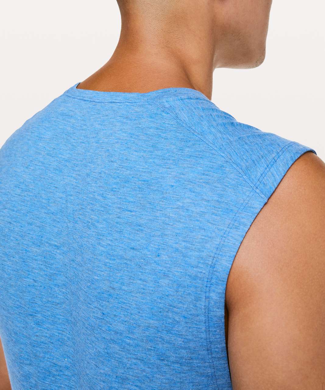 Lululemon Somatic Aero Sleeveless - Heathered Amalfi Blue