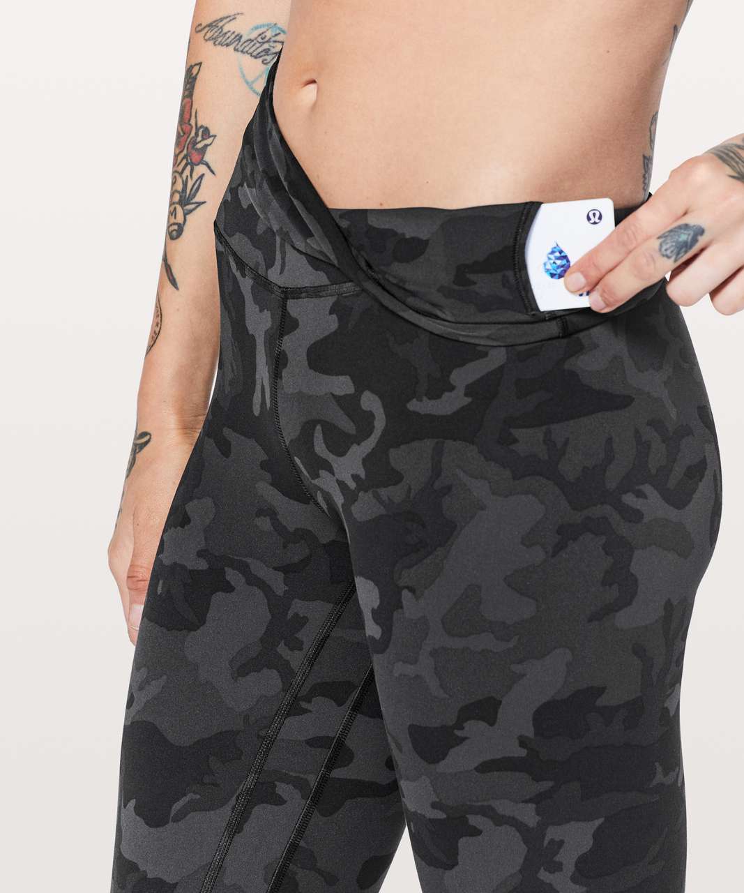 Lululemon Align Crop *21" - Incognito Camo Multi Grey (First Release)