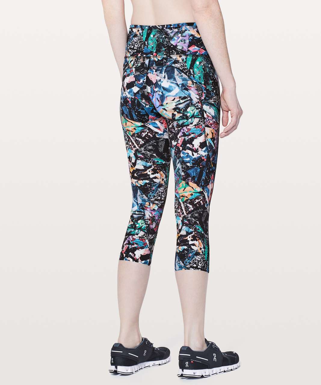 Lululemon Fast & Free Crop II *Nulux 19" - Color Crush Multi