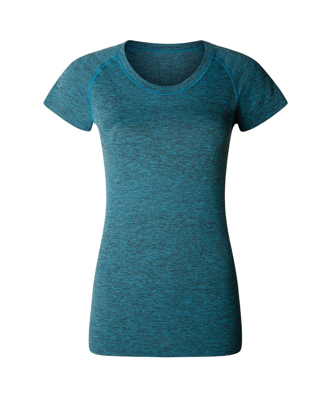 Lululemon Swiftly Tech Short Sleeve Crew - Heathered Kayak Blue - lulu ...