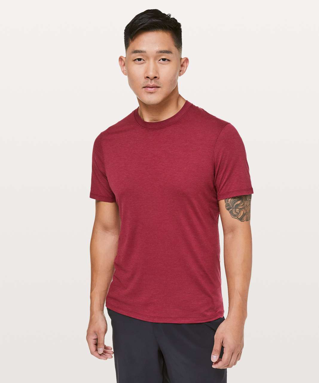 Lululemon Somatic Aero Short Sleeve - Royal Ruby