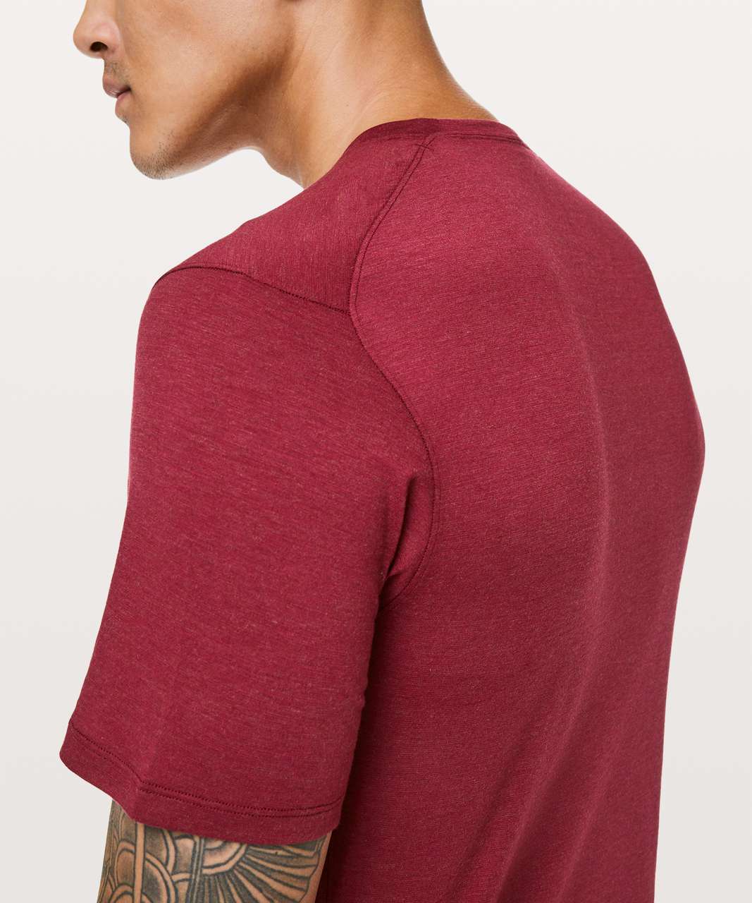 Lululemon Somatic Aero Short Sleeve - Royal Ruby