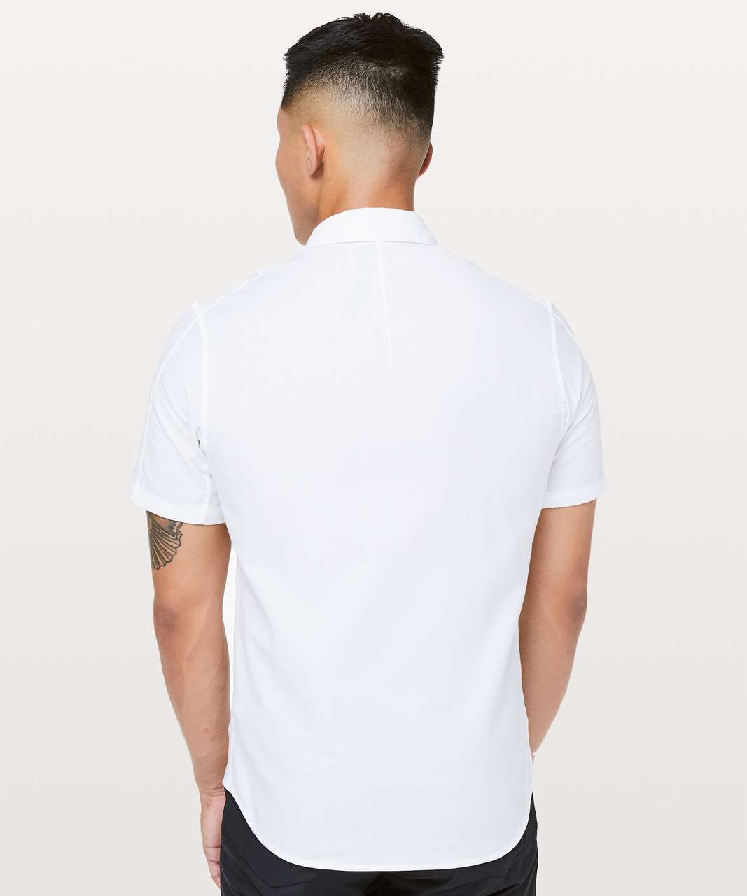 Lululemon All Town Short Sleeve Buttondown - White