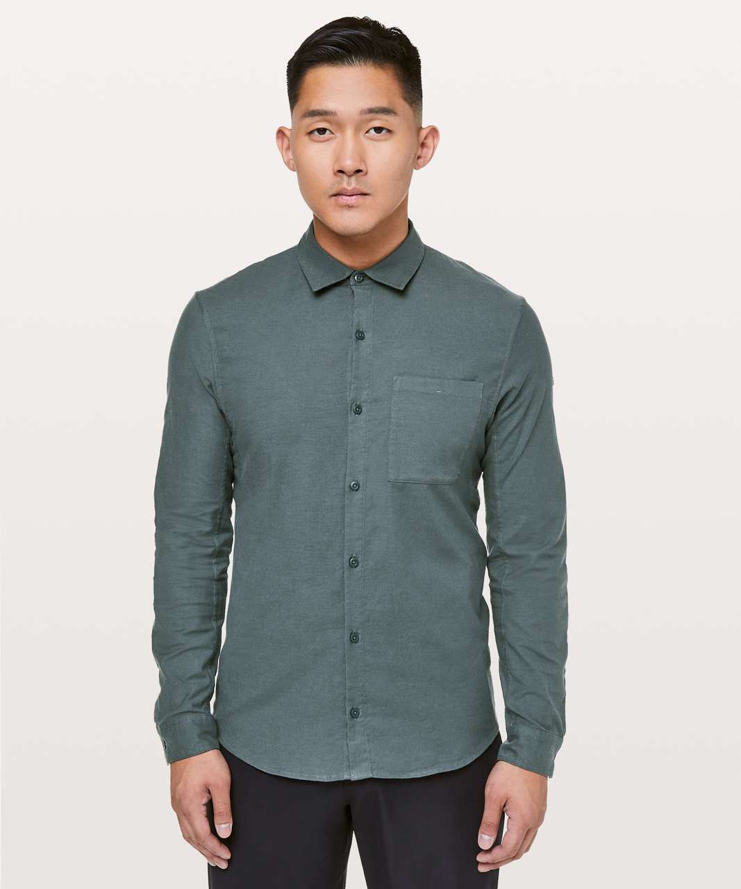 Lululemon All Town Buttondown - Gravity / Sea Steel