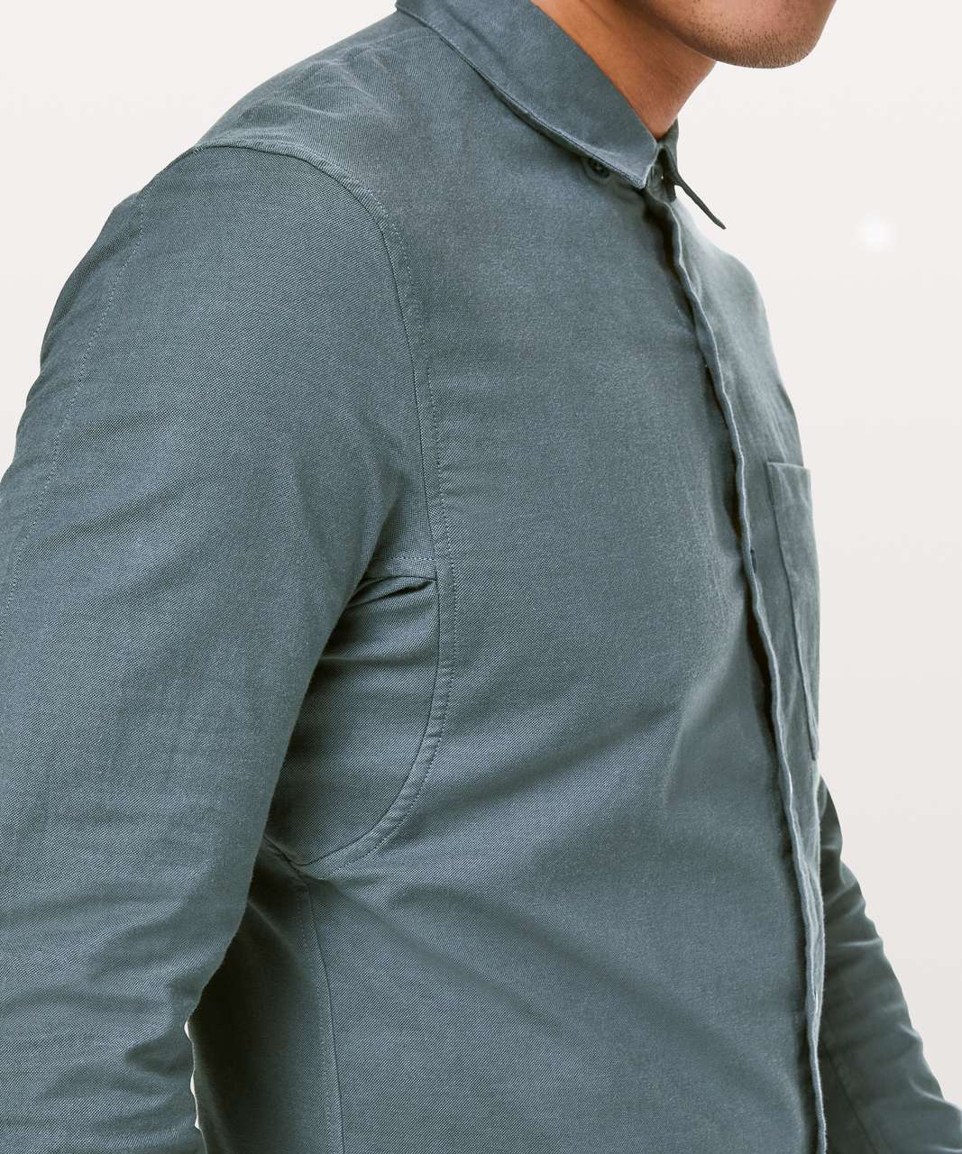 Lululemon All Town Buttondown - Gravity / Sea Steel