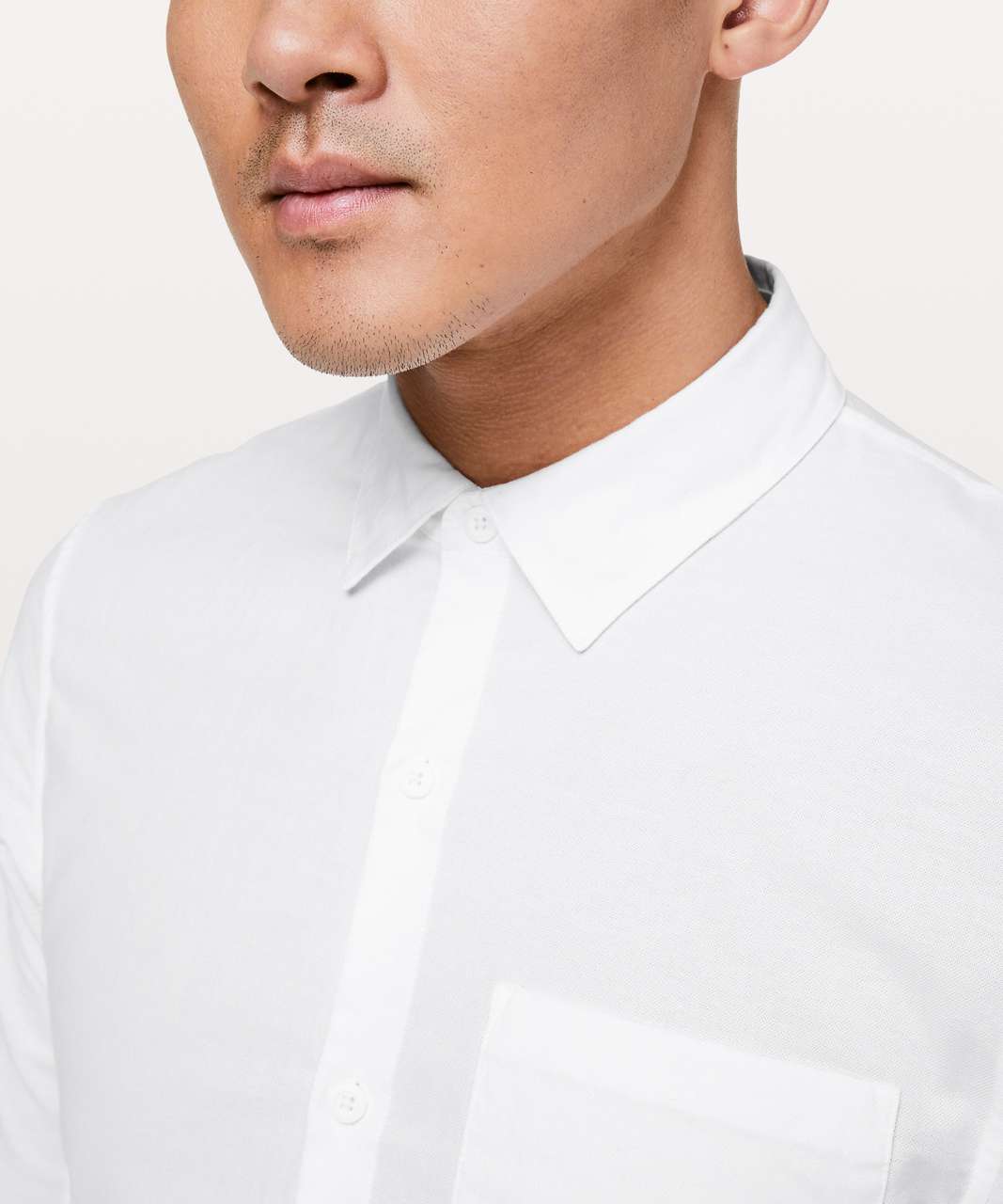 Lululemon All Town Buttondown - White / White