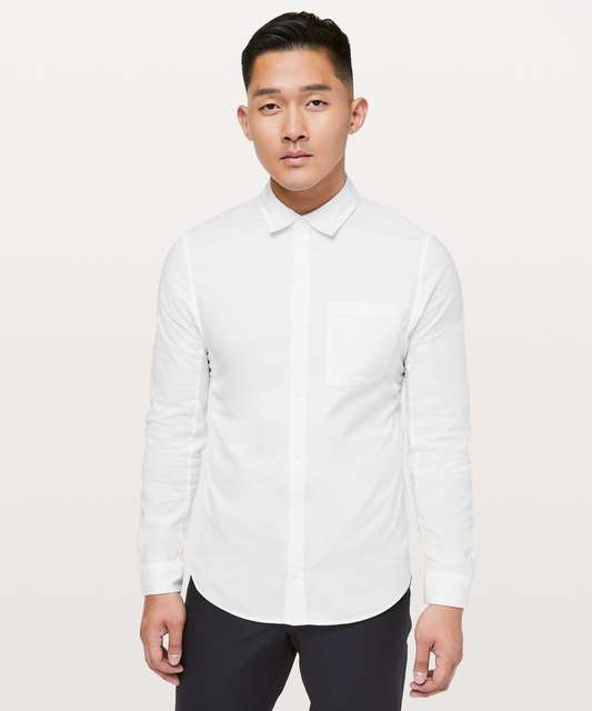 Lululemon All Town Buttondown - White ...