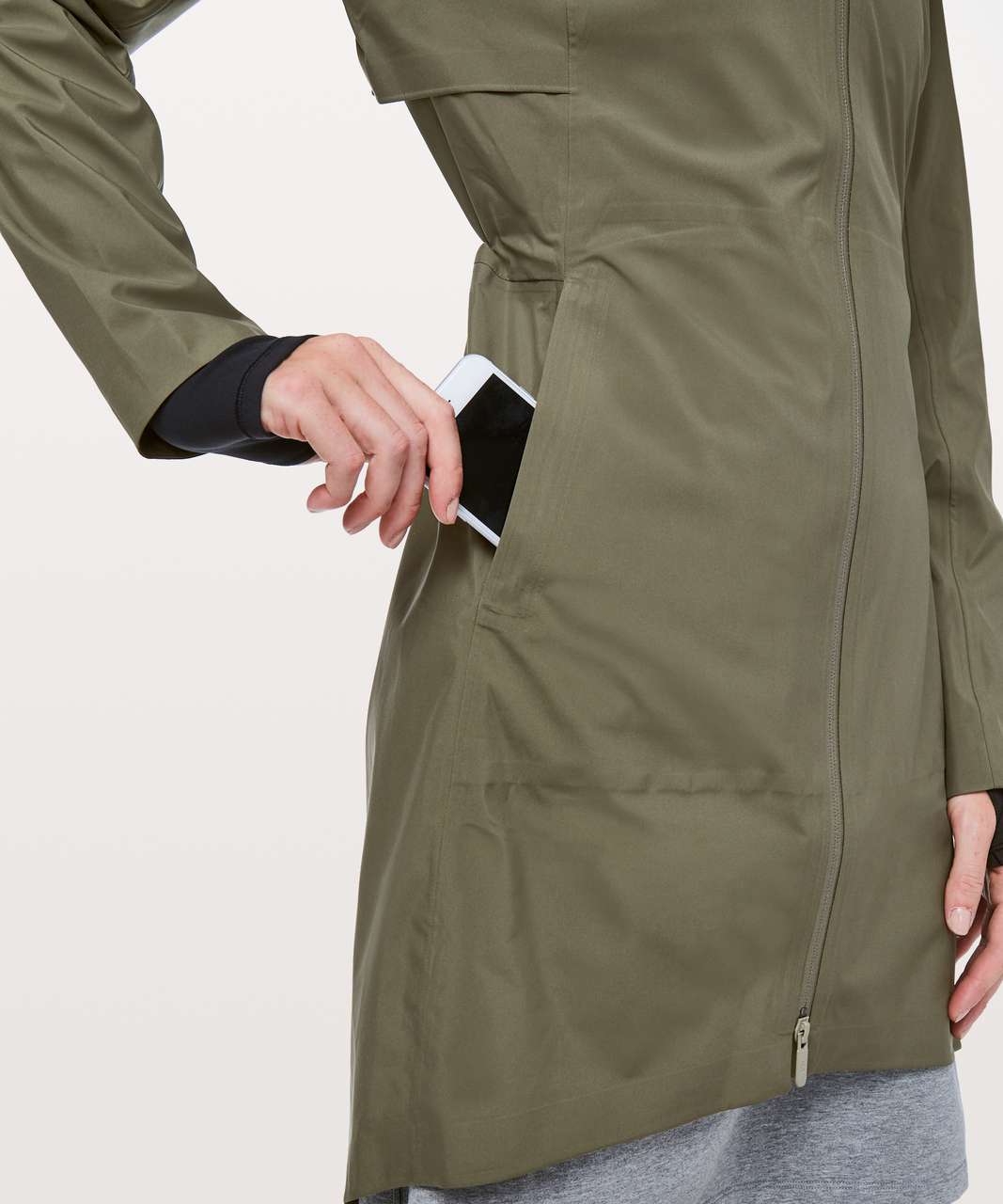 Lululemon Rain Rules Jacket - Sage (First Release)