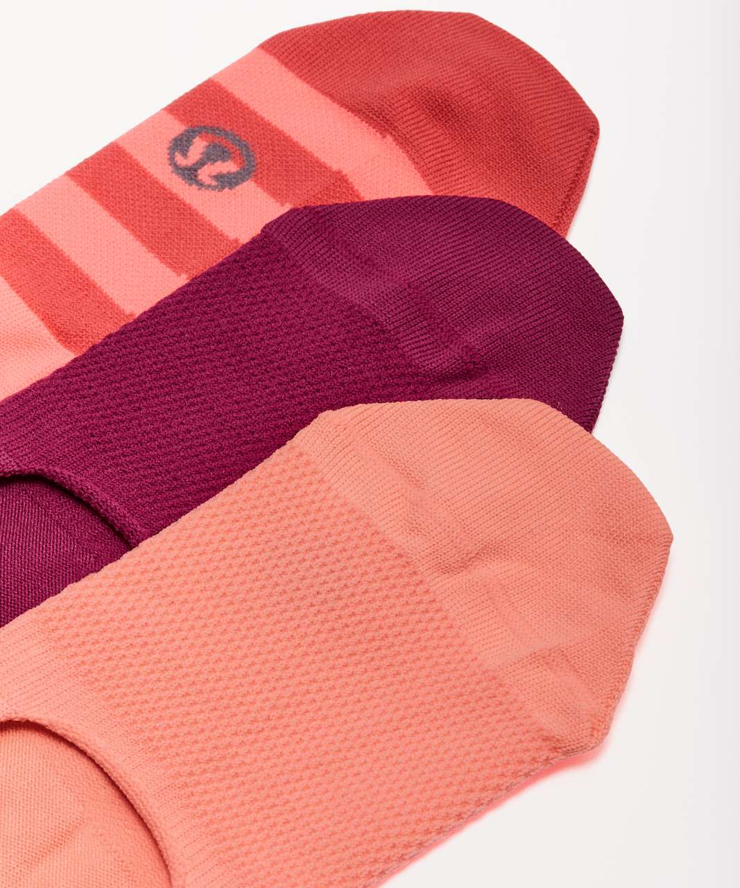 Lululemon Secret Sock *3-Pack - Star Ruby / Grapefruit / Dust Coral