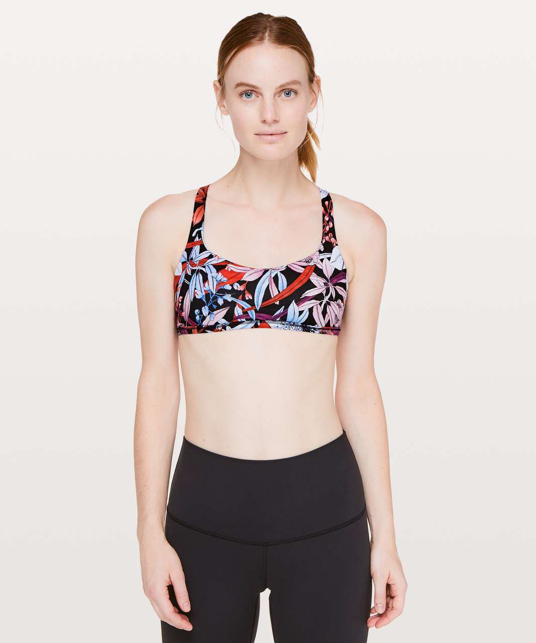 Lululemon Free To Be Bra (Wild) - Lush Lillies Multi