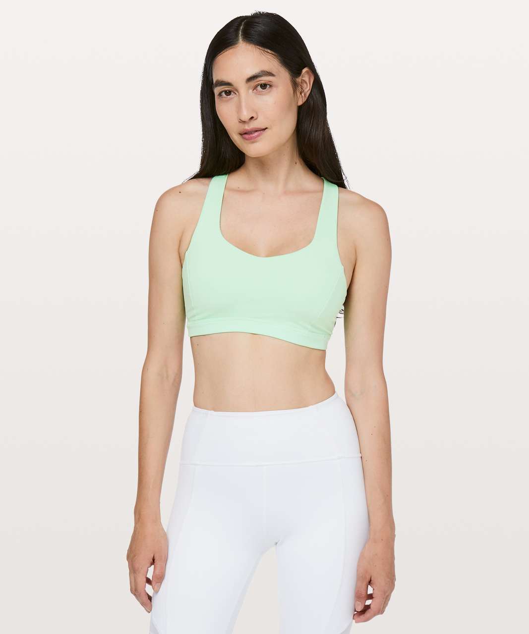 Lululemon Free To Be Serene Bra - Citra Lime