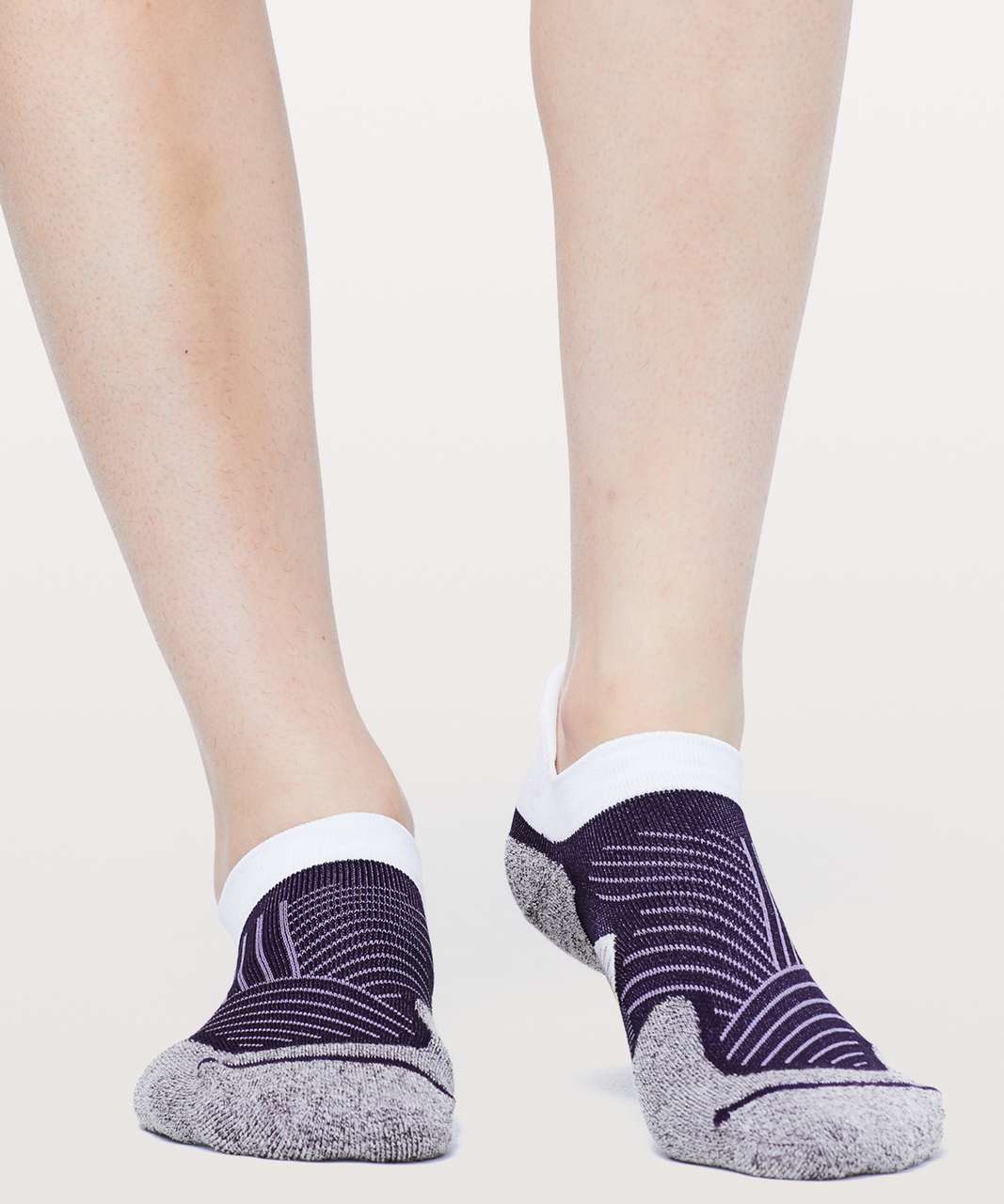 Lululemon Speed Sock *Silver - Dark Court Purple / Enchanted Iris