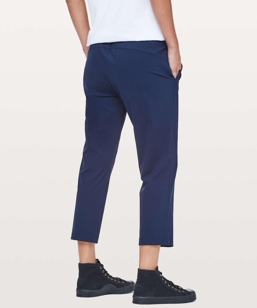 Lululemon On The Fly Crop *23" - True Navy (First Release)