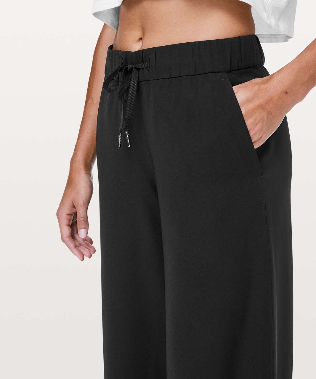 Lululemon On The Fly Pant *Wide Leg 31 - Black - lulu fanatics