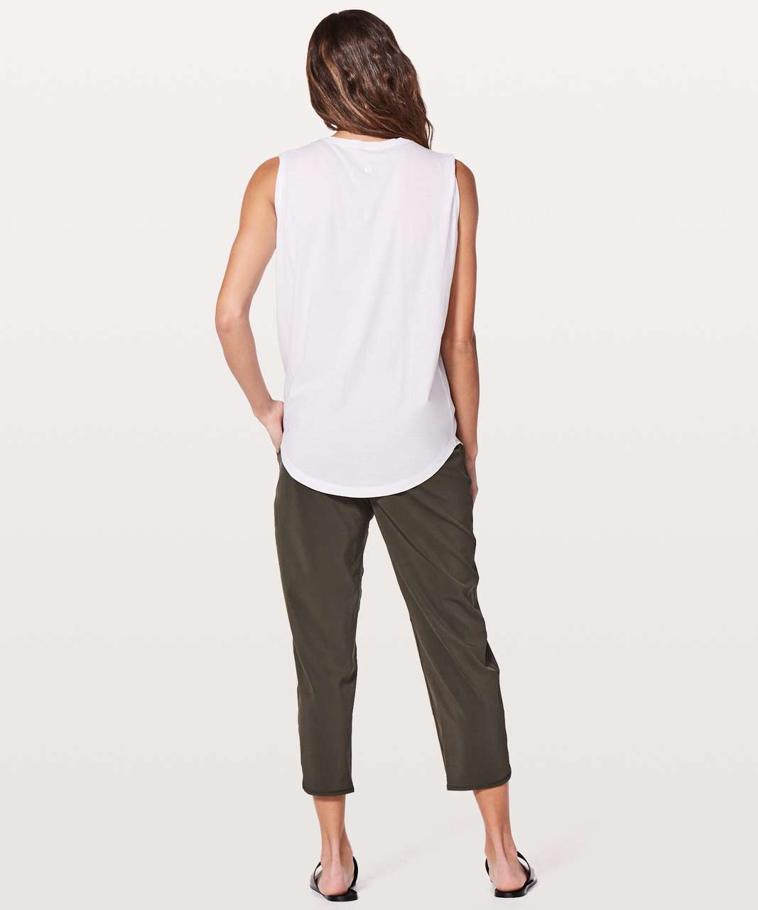 Lululemon Brunswick Muscle Tank *Expression - White (First Release)