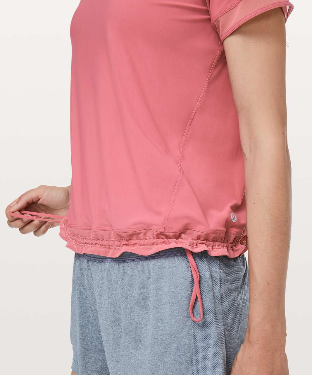 Lululemon Find Focus Short Sleeve - Cherry Tint