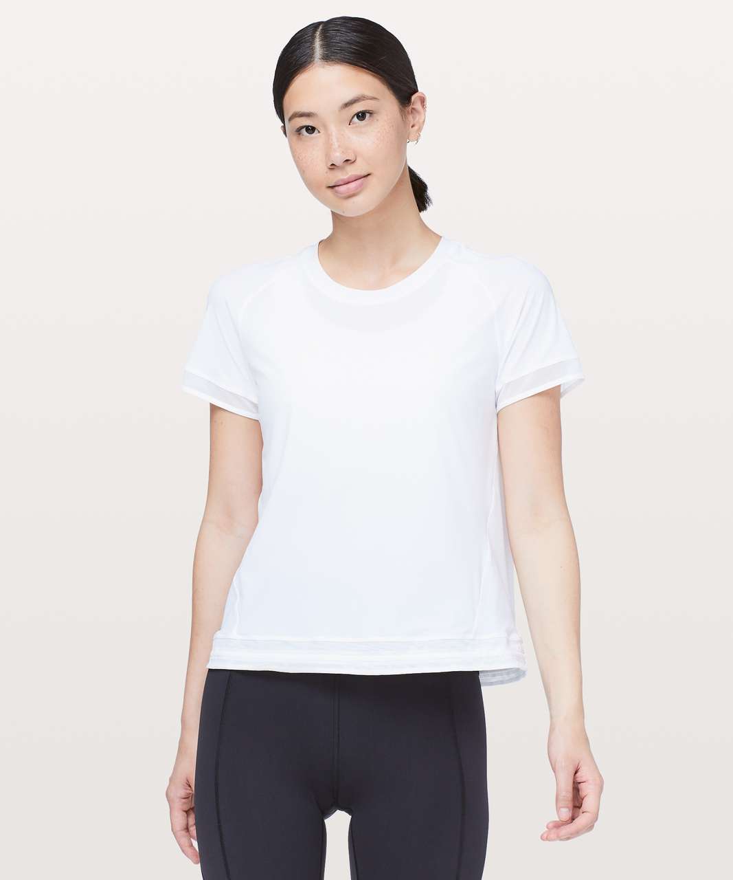 Lululemon Find Focus Short Sleeve - White