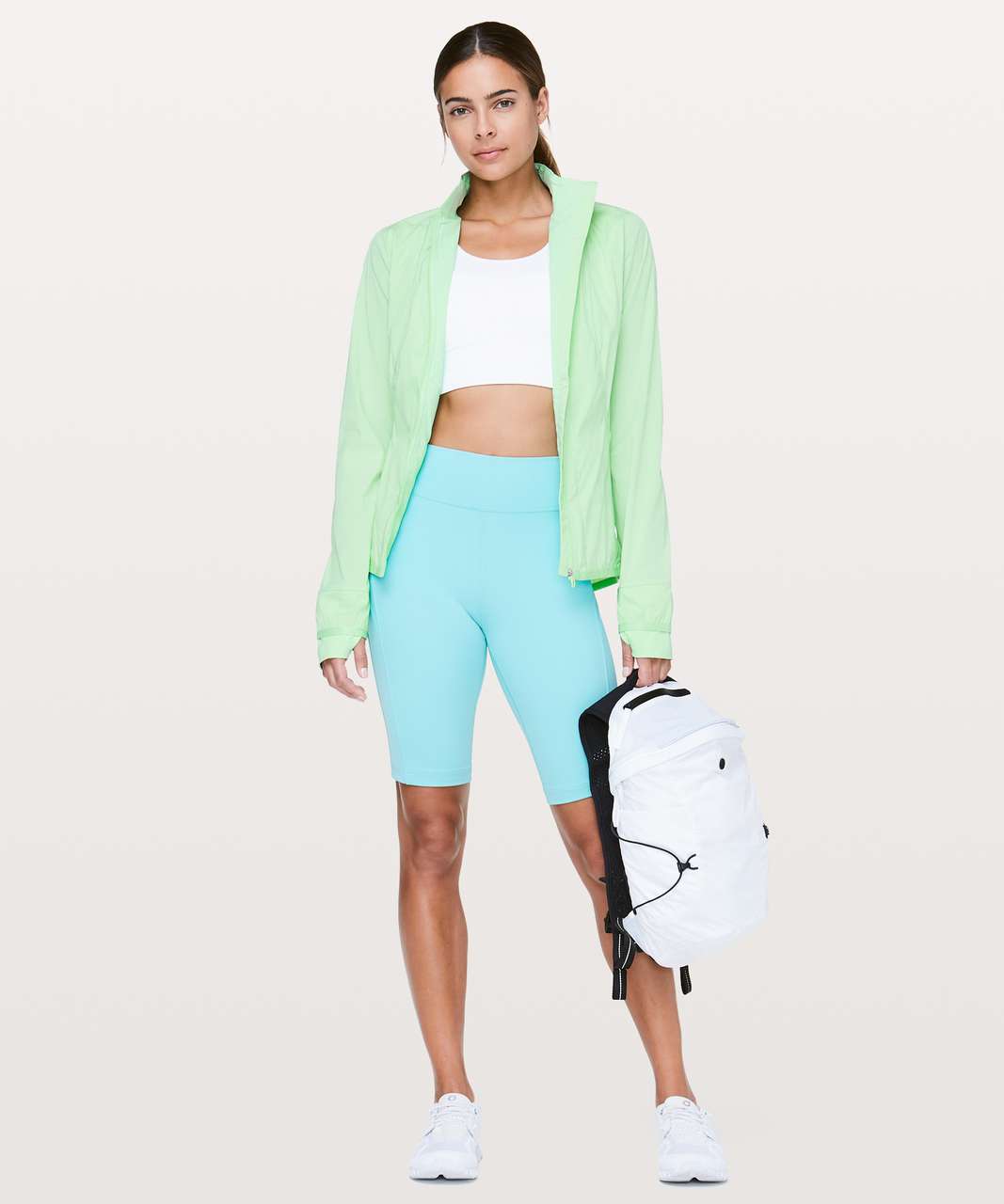 Lululemon Laser Speed Jacket - Citra Lime