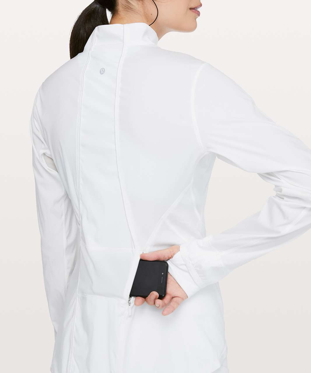 Lululemon Laser Speed Jacket - White