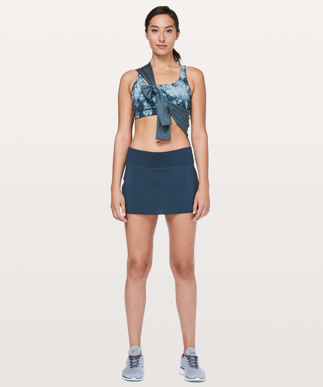 Lululemon Photo Finish Skirt *13.5" - Jet Blue / Cascade Blue