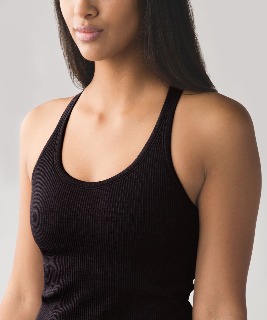 Lululemon Ebb To Street Tank (First Release) - Heathered Black - lulu  fanatics