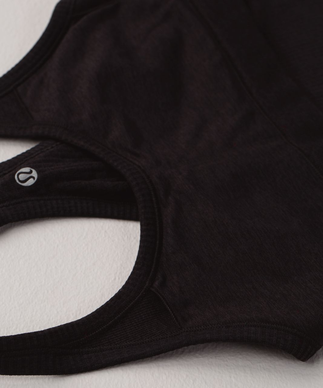 Lululemon Ebb To Street Tank - Heathered Black