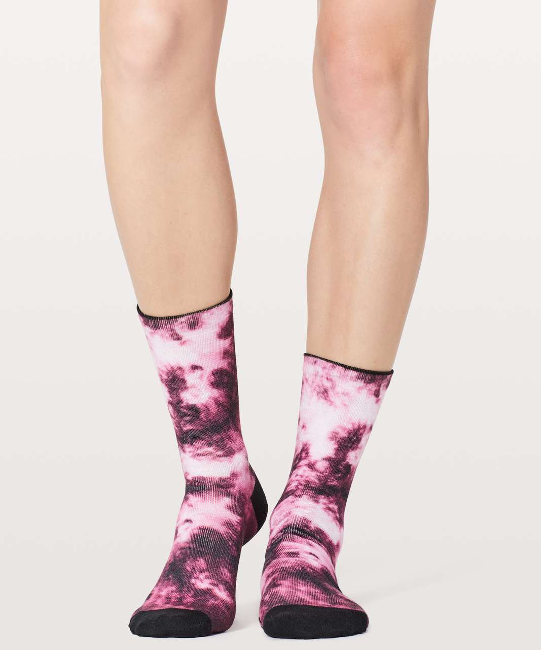 Pink on Pink Tie-Dye Socks